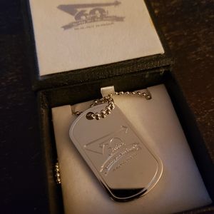 In N Out Burget 60 Year Anniversary Dog Tag Rare